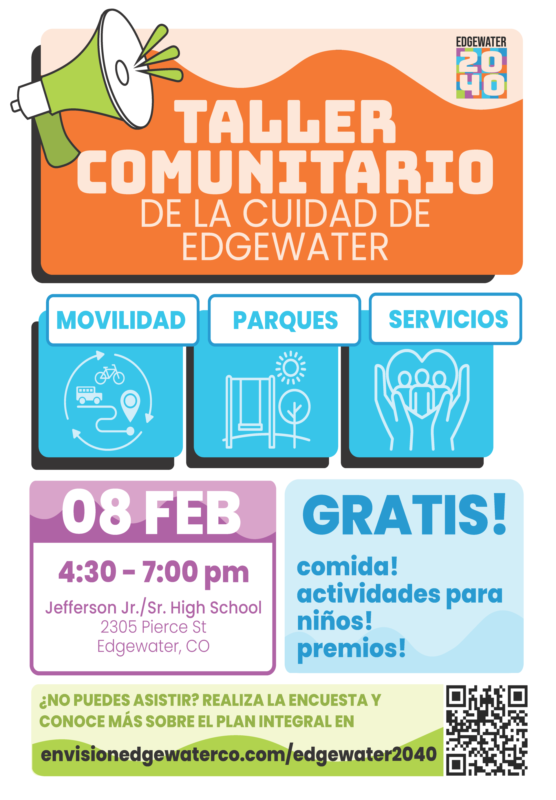 Edgewater 2040 Feb 8 Taller Comunitario